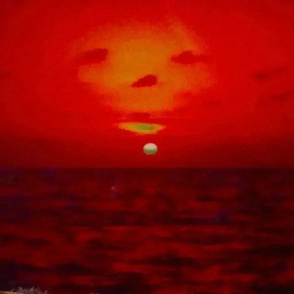 Lobster trap "sunset by the bay" art piece...one of a kind.. - Picture 2 of 4